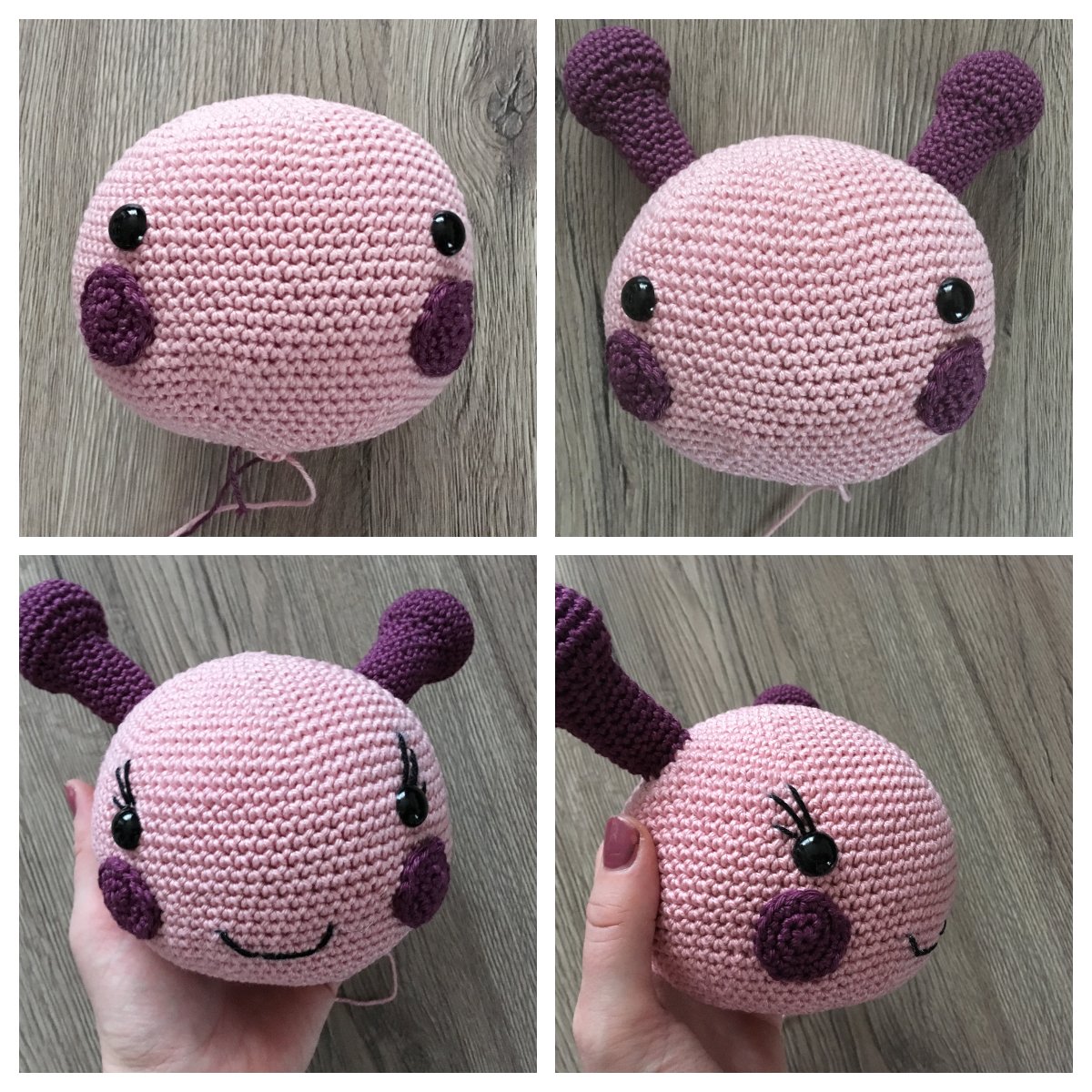 Blog-Inhaltsbild für 'Spardose Schmetterling, kostenlose Häkelanleitung'